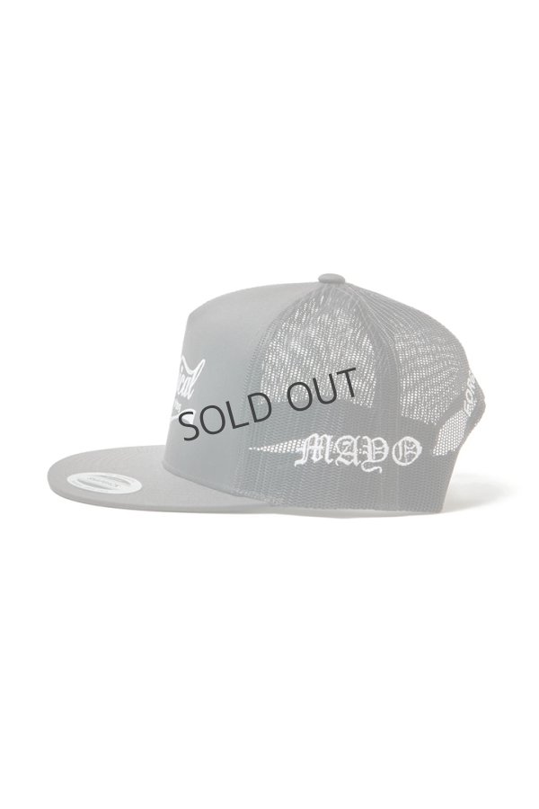画像2: MAYO メイヨー Enjoy Chemical Embroidery Mesh CAP{-BFS} (2)