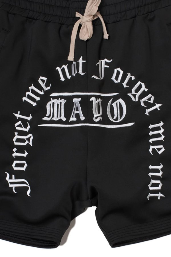 画像3: MAYO メイヨー MAYO MESSAGE EMBROIDERY GAME SHORTS{-BFS} (3)
