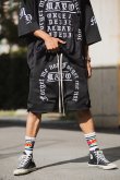 画像4: MAYO メイヨー MAYO MESSAGE EMBROIDERY GAME SHORTS{-BFS} (4)