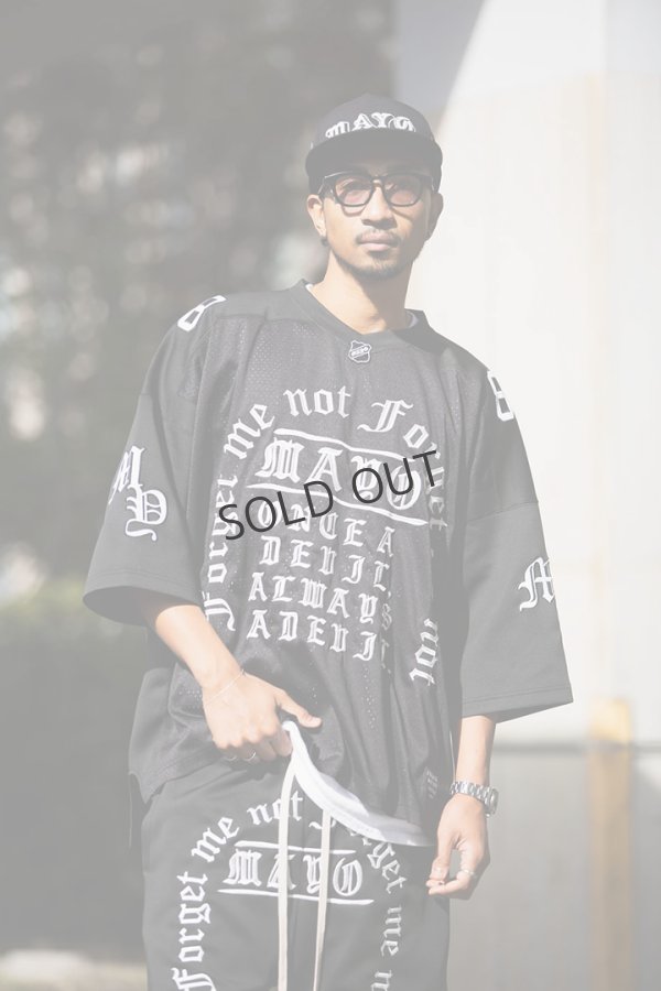 画像11: {SOLD}MAYO メイヨー MAYO MESSAGE EMBROIDERY GAME SHORT SLEEVE SHIRT{-BFS} (11)