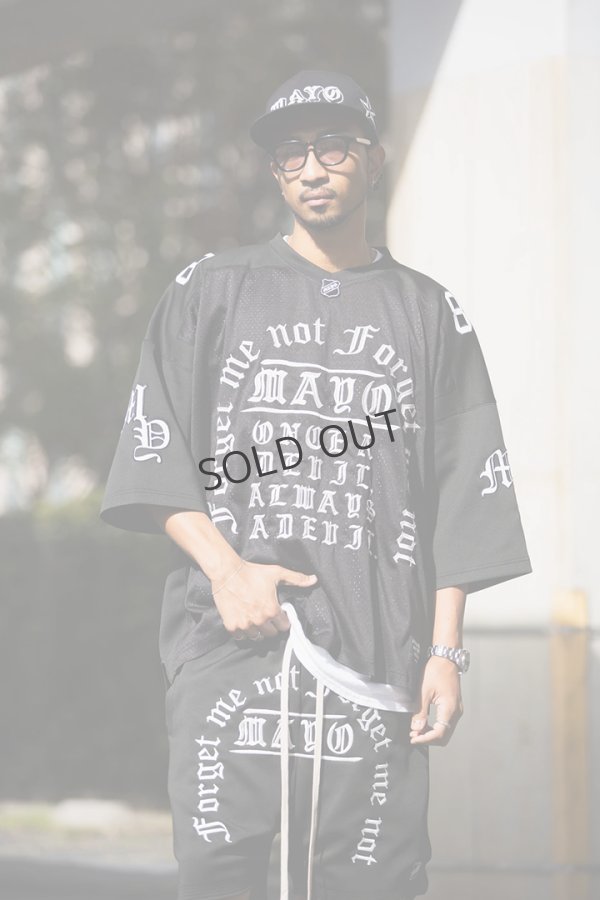 画像12: {SOLD}MAYO メイヨー MAYO MESSAGE EMBROIDERY GAME SHORT SLEEVE SHIRT{-BFS} (12)
