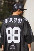 画像16: MAYO メイヨー MAYO MESSAGE EMBROIDERY GAME SHORT SLEEVE SHIRT{-BFS} (16)