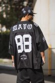 画像18: MAYO メイヨー MAYO MESSAGE EMBROIDERY GAME SHORT SLEEVE SHIRT{-BFS} (18)