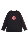 画像1: MAYO メイヨー IRON CROSS FIRE RASH GUARD（ラッシュガード）{-BFS} (1)