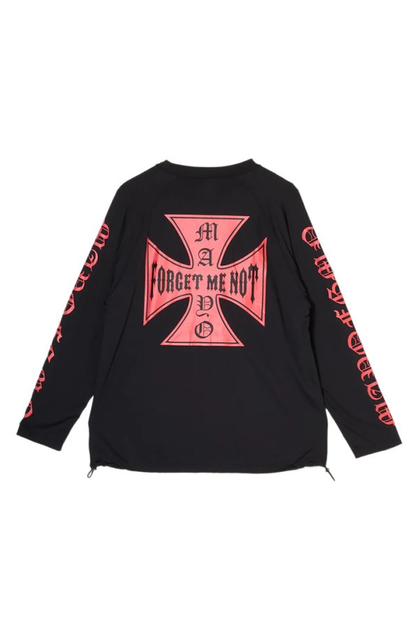 画像2: MAYO メイヨー IRON CROSS FIRE RASH GUARD（ラッシュガード）{-BFS} (2)