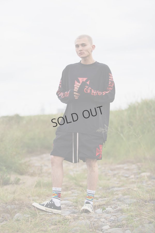 画像5: {SOLD}MAYO メイヨー IRON CROSS FIRE RASH GUARD（ラッシュガード）{-BFS} (5)