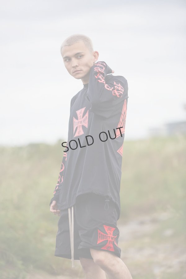 画像13: {SOLD}MAYO メイヨー IRON CROSS FIRE RASH GUARD（ラッシュガード）{-BFS} (13)