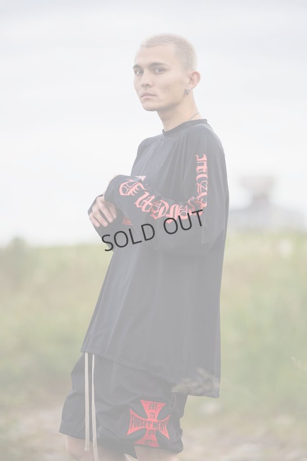 画像14: {SOLD}MAYO メイヨー IRON CROSS FIRE RASH GUARD（ラッシュガード）{-BFS} (14)