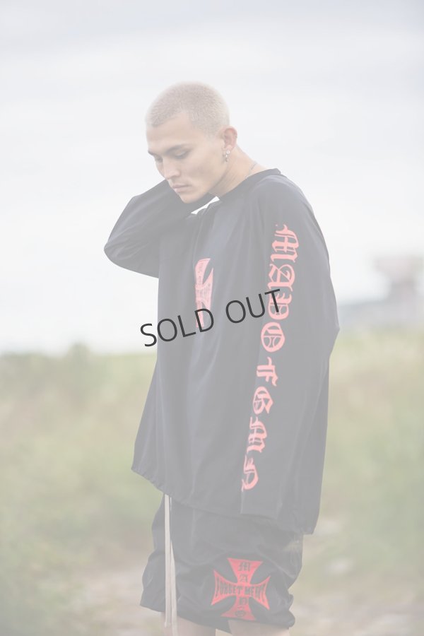 画像15: {SOLD}MAYO メイヨー IRON CROSS FIRE RASH GUARD（ラッシュガード）{-BFS} (15)