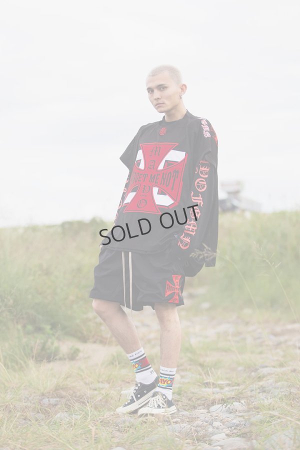 画像17: {SOLD}MAYO メイヨー IRON CROSS FIRE RASH GUARD（ラッシュガード）{-BFS} (17)