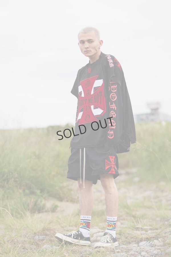 画像18: {SOLD}MAYO メイヨー IRON CROSS FIRE RASH GUARD（ラッシュガード）{-BFS} (18)
