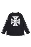 画像2: MAYO メイヨー IRON CROSS FIRE RASH GUARD（ラッシュガード）{-BFS} (2)