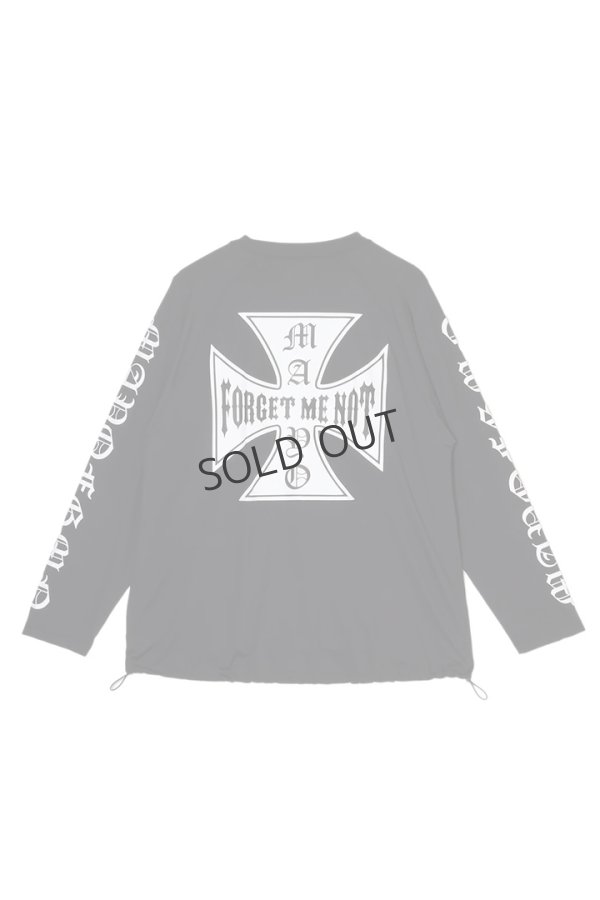 画像2: {SOLD}MAYO メイヨー IRON CROSS FIRE RASH GUARD（ラッシュガード）{-BFS} (2)
