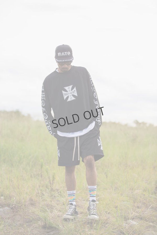 画像4: {SOLD}MAYO メイヨー IRON CROSS FIRE RASH GUARD（ラッシュガード）{-BFS} (4)
