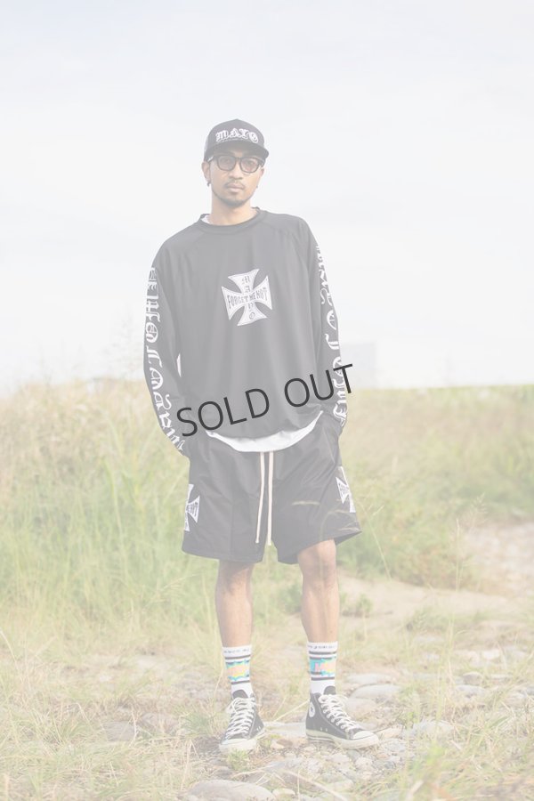 画像5: {SOLD}MAYO メイヨー IRON CROSS FIRE RASH GUARD（ラッシュガード）{-BFS} (5)