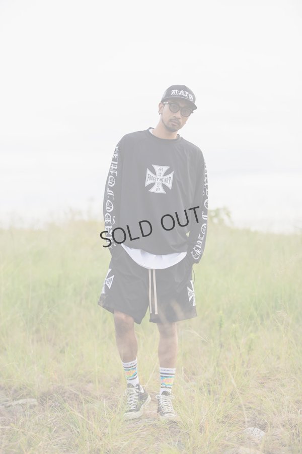 画像8: {SOLD}MAYO メイヨー IRON CROSS FIRE RASH GUARD（ラッシュガード）{-BFS} (8)