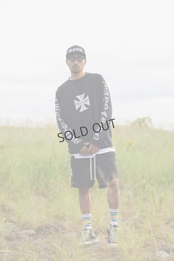 画像12: {SOLD}MAYO メイヨー IRON CROSS FIRE RASH GUARD（ラッシュガード）{-BFS} (12)