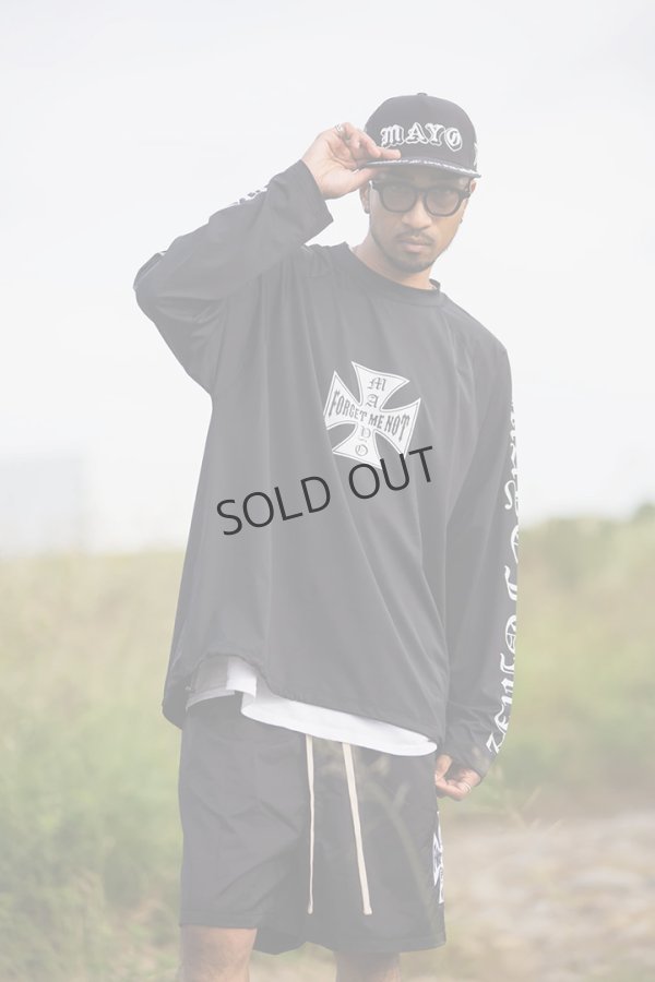 画像13: {SOLD}MAYO メイヨー IRON CROSS FIRE RASH GUARD（ラッシュガード）{-BFS} (13)