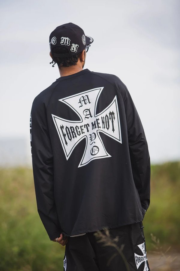 画像18: MAYO メイヨー IRON CROSS FIRE RASH GUARD（ラッシュガード）{-BFS} (18)