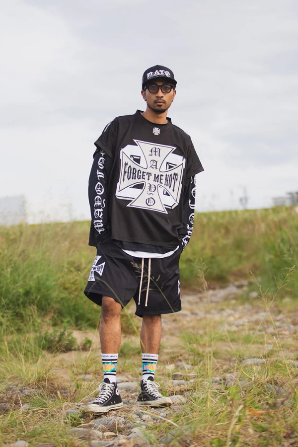 画像20: MAYO メイヨー IRON CROSS FIRE RASH GUARD（ラッシュガード）{-BFS} (20)