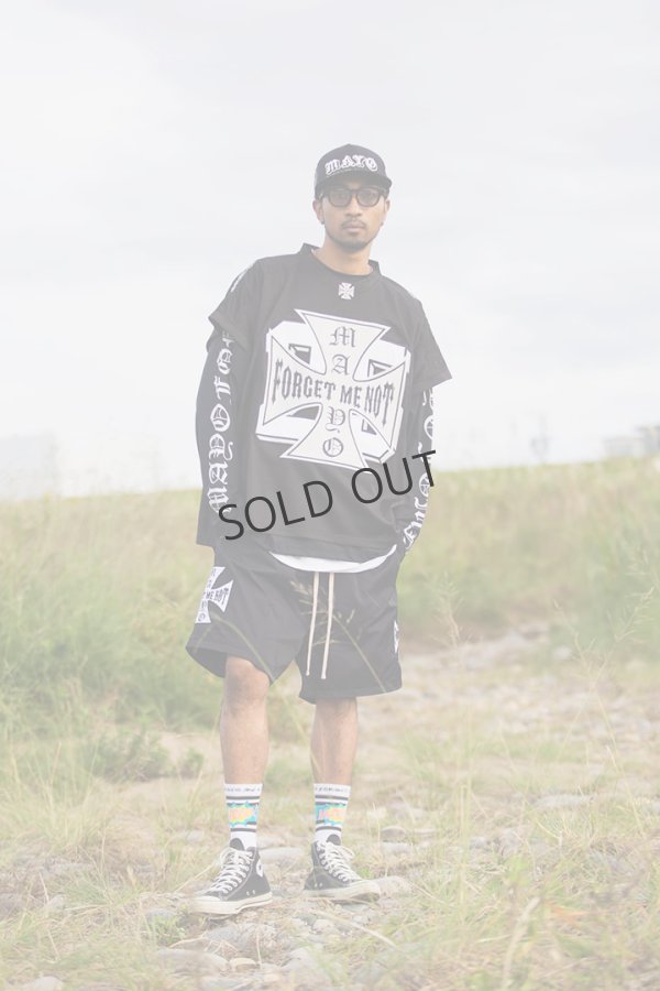 画像20: {SOLD}MAYO メイヨー IRON CROSS FIRE RASH GUARD（ラッシュガード）{-BFS} (20)