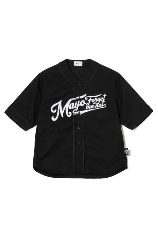 画像1: MAYO メイヨー MAYO FGMN EMBROIDERY BASE BALL SHIRTS{-BFS} (1)