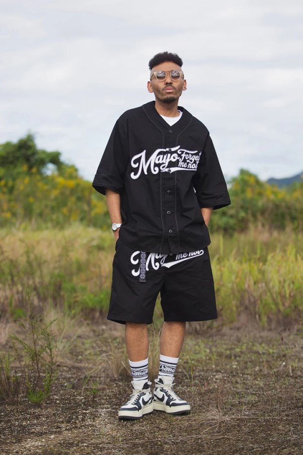 画像9: MAYO メイヨー MAYO FGMN EMBROIDERY BASE BALL SHIRTS{-BFS} (9)