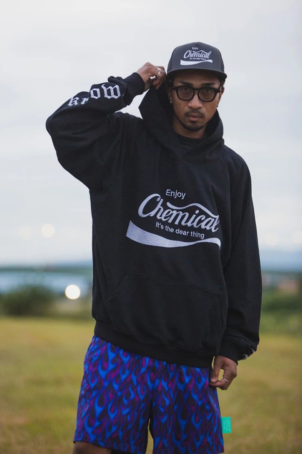 画像9: MAYO メイヨー ENJOY CHEMICAL EMBROIDERY HOODIE{-BFS} (9)