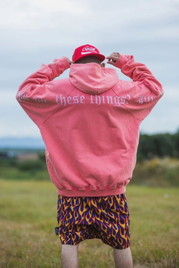 画像14: MAYO メイヨー ENJOY CHEMICAL EMBROIDERY HOODIE{-BFS} (14)