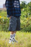 画像8: MAYO メイヨー MY LOGO EMBROIDERY FADE NYLON CARGO SHORTS{-BFS} (8)