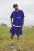 画像3: MAYO メイヨー ALL-OVER PATTERN EMBROIDERY 2WAY NYLON SHORTS{-BFS} (3)