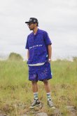 画像6: MAYO メイヨー ALL-OVER PATTERN EMBROIDERY 2WAY NYLON SHORTS{-BFS} (6)