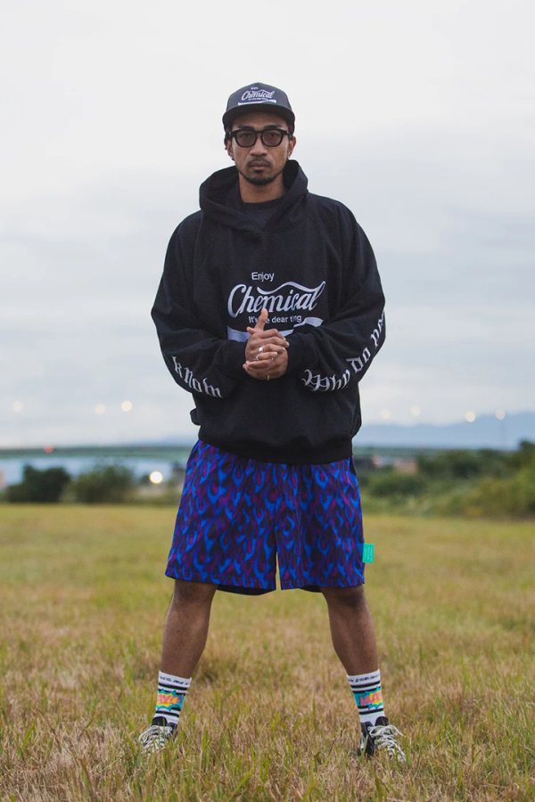 画像10: MAYO メイヨー ALL-OVER PATTERN EMBROIDERY 2WAY NYLON SHORTS{-BFS} (10)