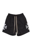 画像1: MAYO メイヨー IRON CROSS EMBROIDERY 2WAY NYLON SHORTS{-BFS} (1)