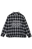 画像1: MAYO メイヨー FRONT LOGO EMBROIDERY CHECK SHIRT{-BFS} (1)