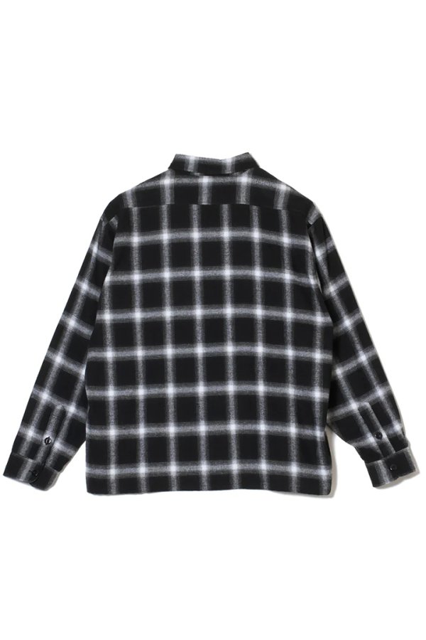 画像2: MAYO メイヨー FRONT LOGO EMBROIDERY CHECK SHIRT{-BFS} (2)