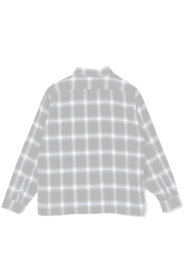画像2: MAYO メイヨー FRONT LOGO EMBROIDERY CHECK SHIRT{-BFS} (2)
