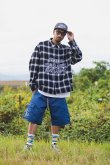 画像6: MAYO メイヨー FRONT LOGO EMBROIDERY CHECK SHIRT{-BFS} (6)