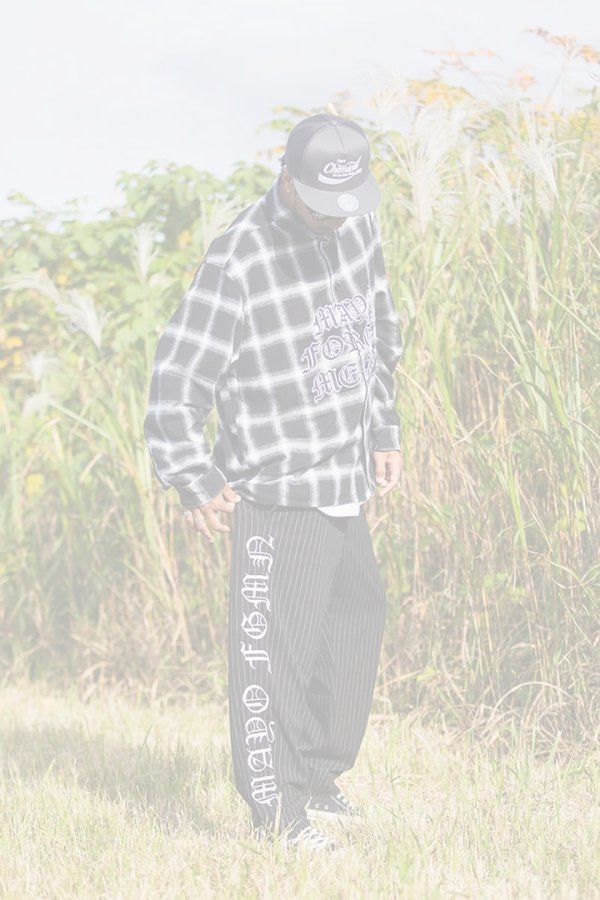 画像10: MAYO メイヨー FRONT LOGO EMBROIDERY CHECK SHIRT{-BFS} (10)