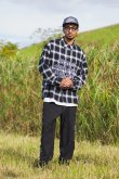 画像11: MAYO メイヨー FRONT LOGO EMBROIDERY CHECK SHIRT{-BFS} (11)