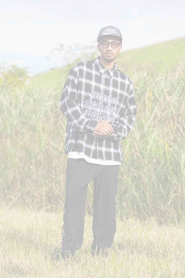 画像11: MAYO メイヨー FRONT LOGO EMBROIDERY CHECK SHIRT{-BFS} (11)