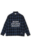 画像1: MAYO メイヨー FRONT LOGO EMBROIDERY CHECK SHIRT{-BFS} (1)