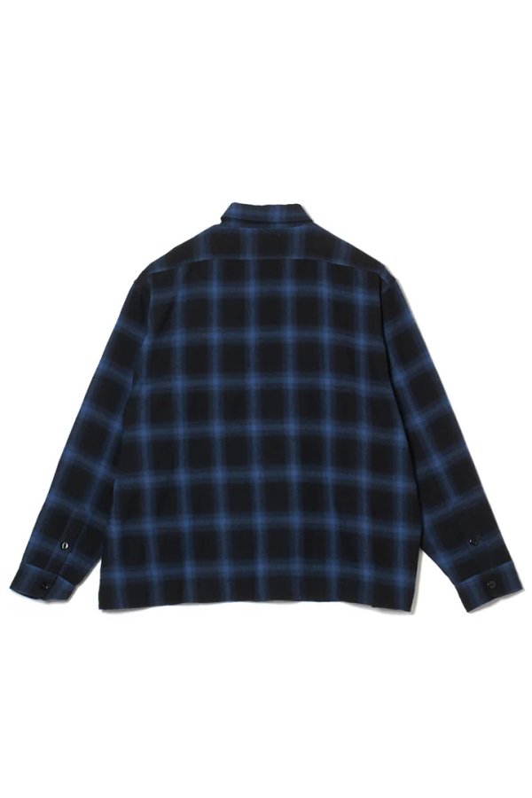 画像2: MAYO メイヨー FRONT LOGO EMBROIDERY CHECK SHIRT{-BFS} (2)