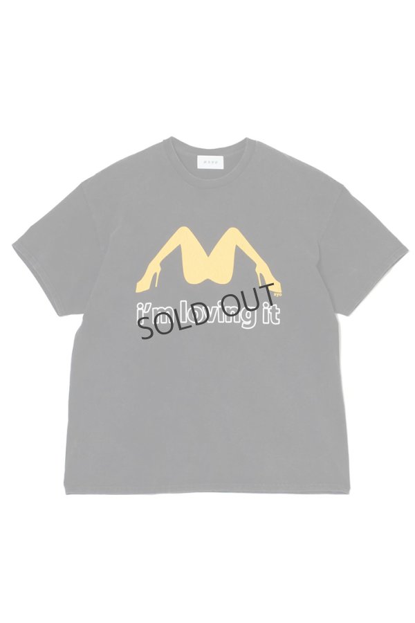 画像1: {SOLD}MAYO メイヨー I'M LOVING IT PRINT SHORT SLEEVE TEE{-BFS} (1)