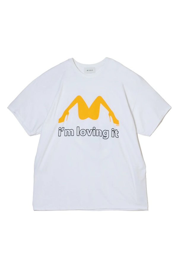 画像1: MAYO メイヨー I'M LOVING IT PRINT SHORT SLEEVE TEE{-BFS} (1)