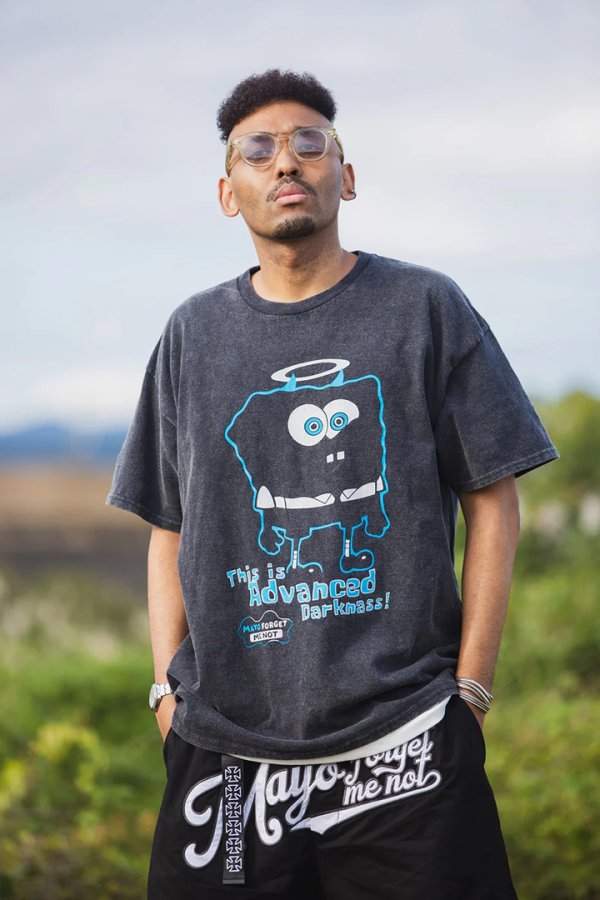 画像5: MAYO メイヨー THIS IS ADVANCED DARKNASS PRINT SHORT SLEEVE TEE{-BFS} (5)