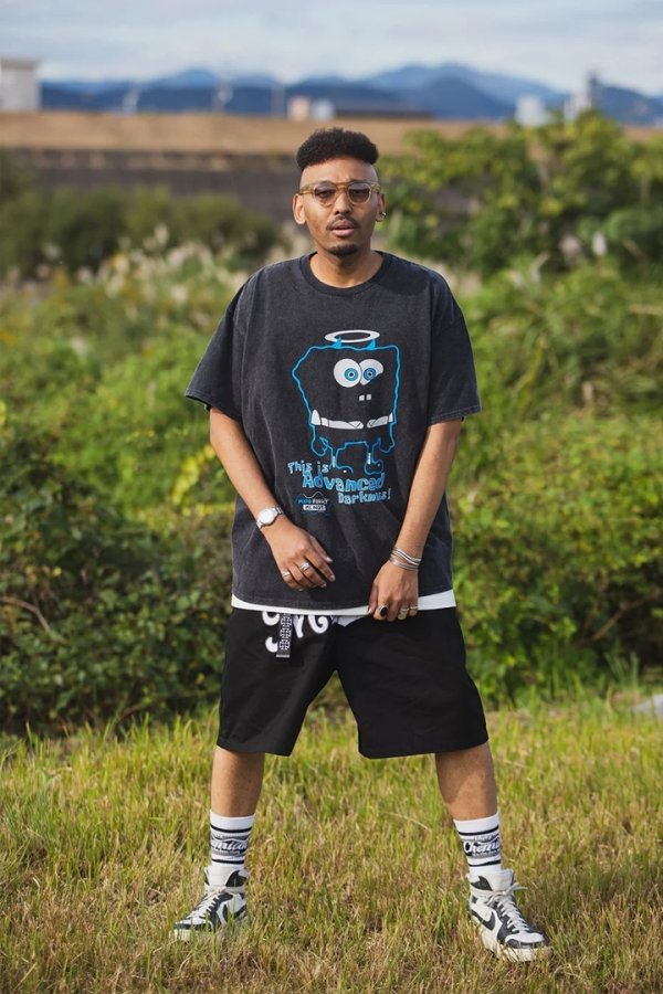 画像7: MAYO メイヨー THIS IS ADVANCED DARKNASS PRINT SHORT SLEEVE TEE{-BFS} (7)