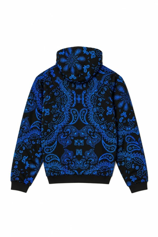 画像2: MAYO メイヨー PAISLEY PATTERN PRINT HOODIE{-BFA} (2)