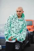 画像9: MAYO メイヨー PAISLEY PATTERN PRINT HOODIE{-BFA} (9)