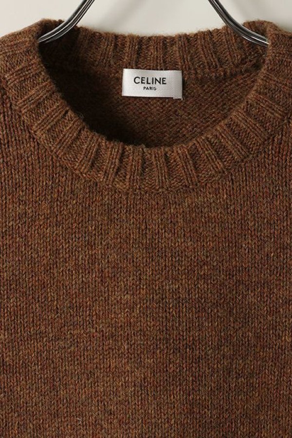 画像2: 【 30%OFF セール84,700円→59,290円】 CELINE セリーヌ Crew neck knit{-BJA} (2)